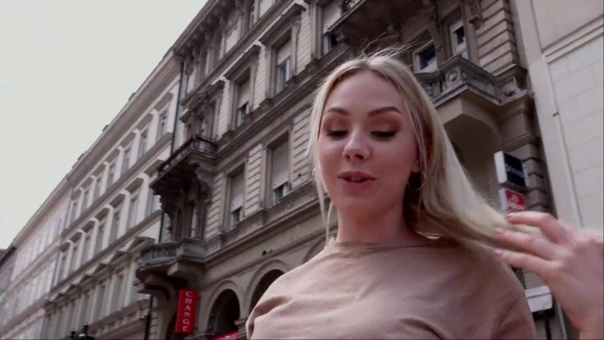 GERMAN SCOUT - FOTO MODEL ANGIE PICKUP AND RAW FUCK AT STREET CASTING JOB